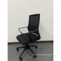 EX-Factory price Revolving Chair Office Mesh Black Seat Fabric Furniture